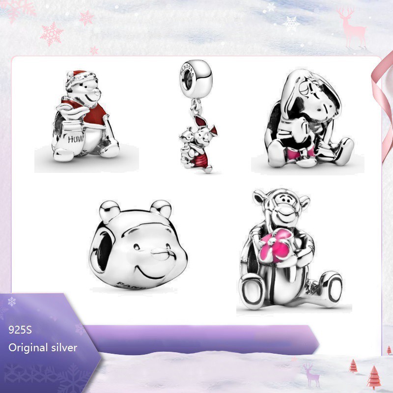 2023 Pandoras S925 The Senses The breasts and the pig and nerd pig Charm