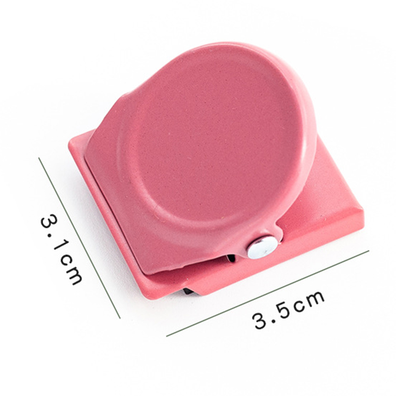 Secret travels Magnetic Metal Clip Color Memo Clip Refrigerator Message Magnet Clip