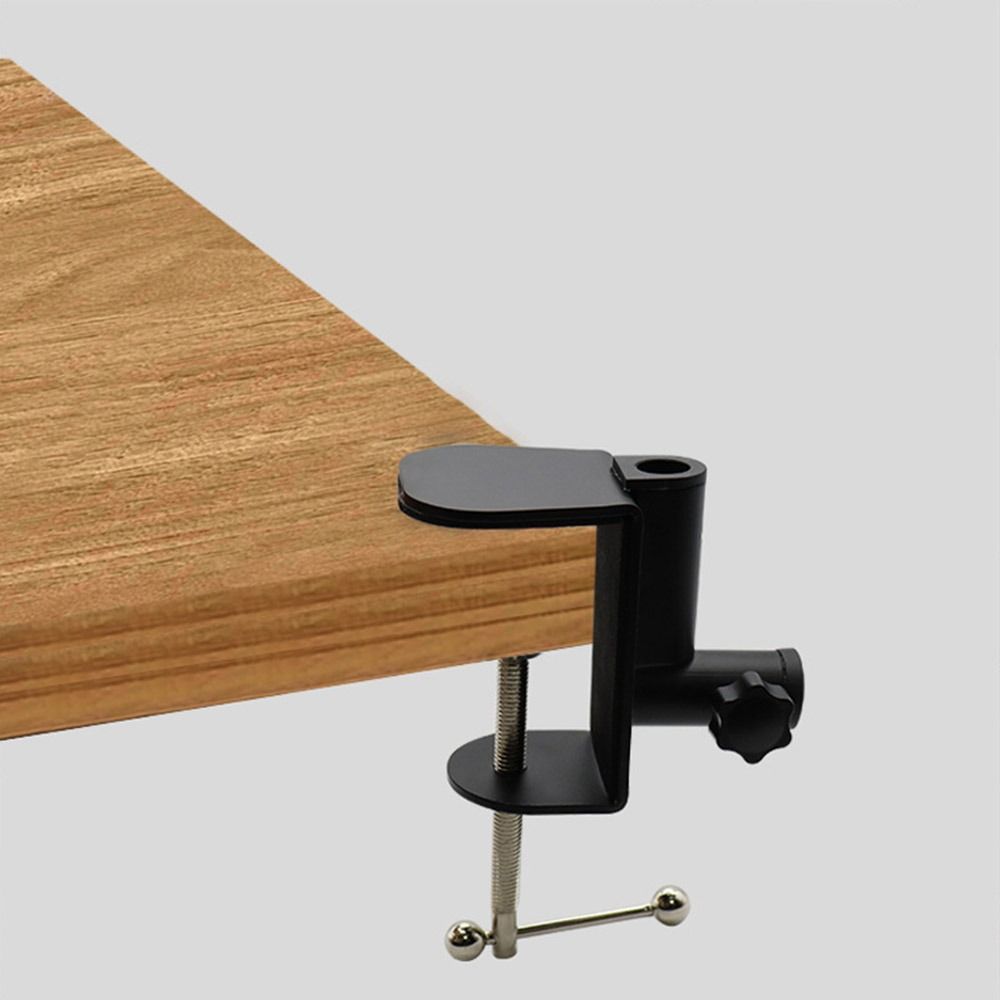 Dhansg 360 độ hẫng kẹp giữ khung đèn bàn kẹp cố định kẹp đèn bàn đế mở rộng kim loại kẹp hình chữ i kẹp khung kẹp khung