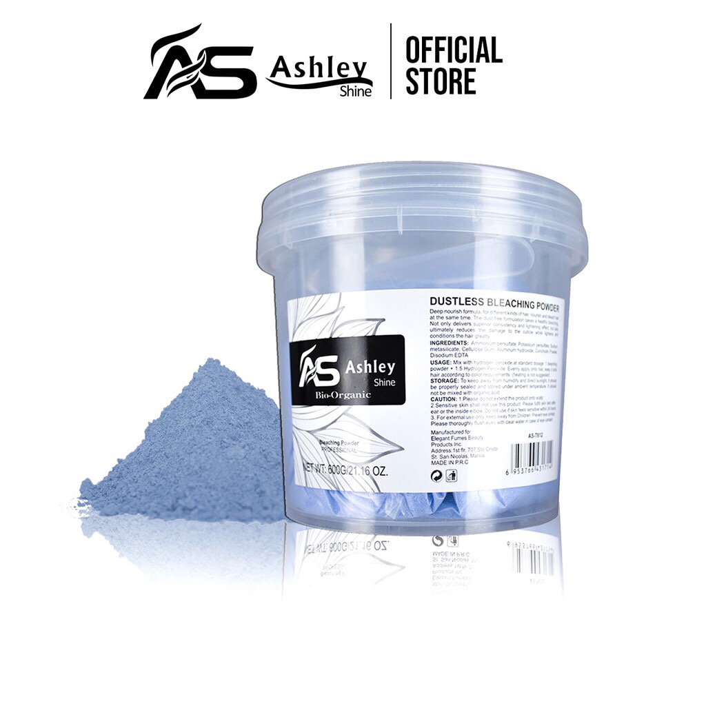 As Ashley Shine As T612 Bio Organic Bleaching Powder 600g For Hair