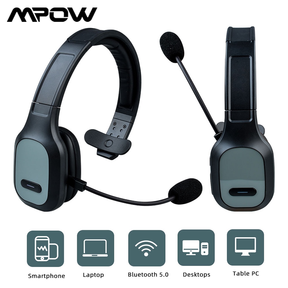 Mpow HC10 Tai Nghe Không Dây Bluetooth 5.0 Tai Nghe Với Microphone & Câm