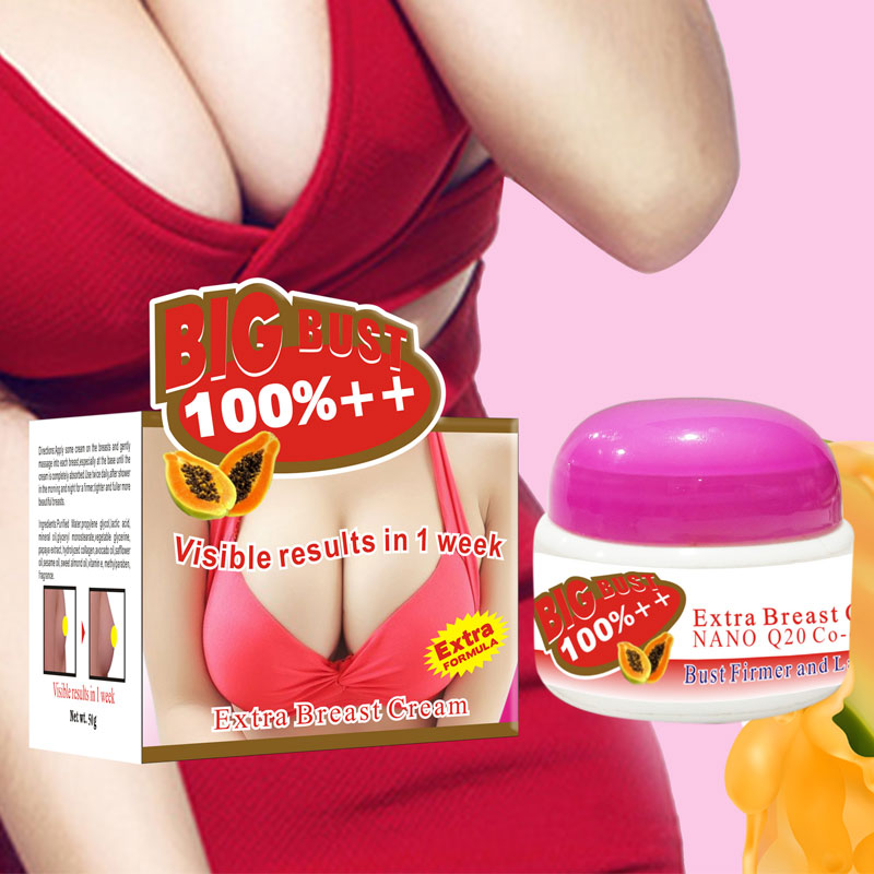 Bust Boost Breast Enlargement Cream Grow Big Bouncy Colombia