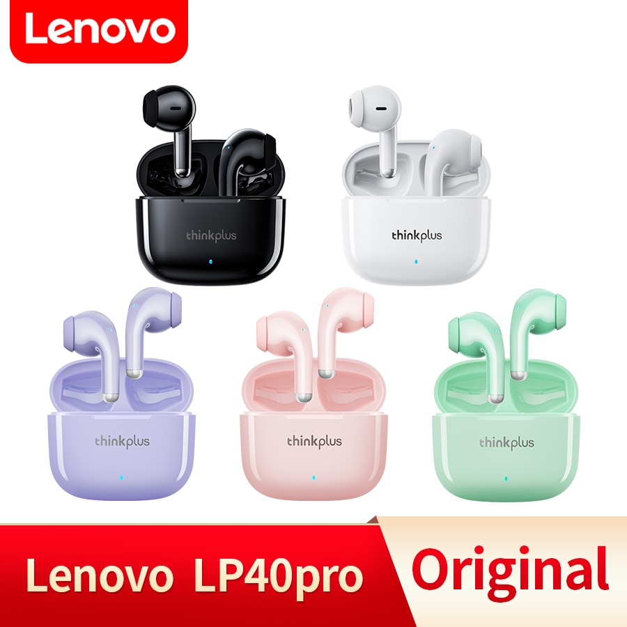 Lenovo Lp40 Pro TWS Tai Nghe bluetooth không dây 5.1 Thể Thao Tai nghe