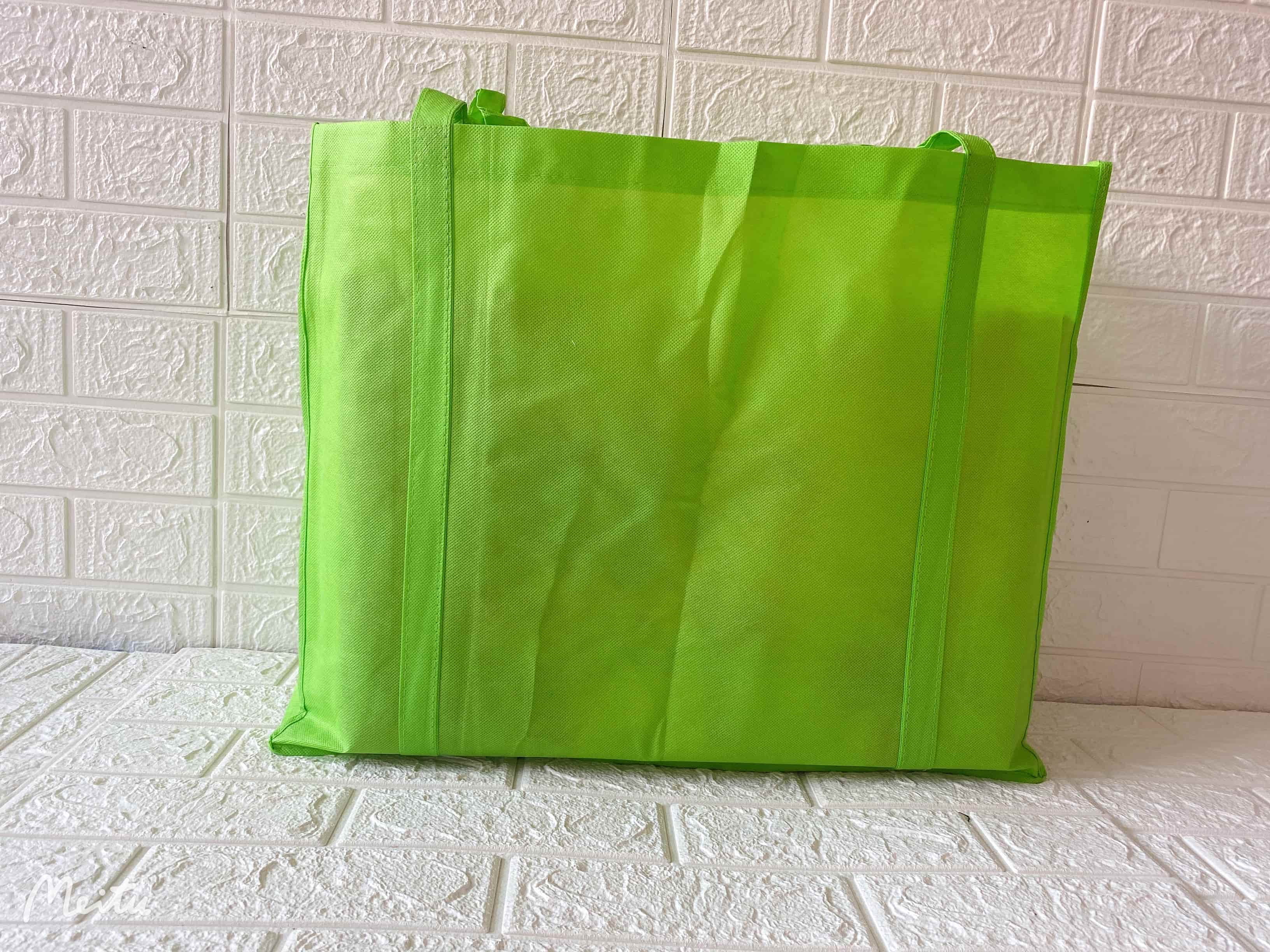 Eco Bag Plain XL size 2 Color Shoulder Tote ecobag Large capacity