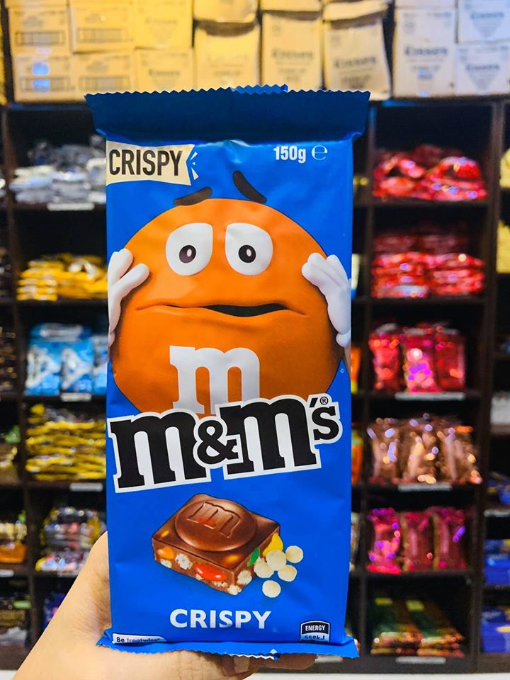 M&M's Crispy Milk Chocolate Bar, 150g – Fetch N Buy