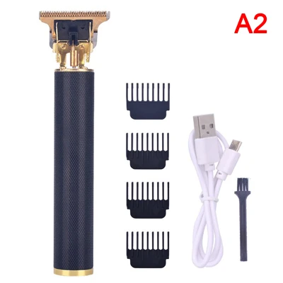 USB T9 Hair Clipper Professional Electric hair trimmer Barber Shaver Trimmer (1)