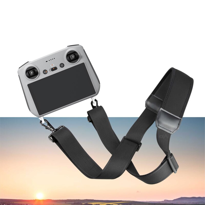 Neck shoulder strap for dji rc/ rc pro smart controller with screen lanyard for mini 3 pro mavic 2 pro&zoom accessories