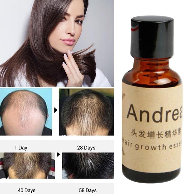 Buy 1 Free1】Men Women Andrea Hair Growth Essence Fast Powerful Hair Grower  Hair Care 100% Pure Natural Treatment Hair Loss Treatment Hair care Essence  Oil Liquid Extract Treatment Prevents Hair Loss 20ML |