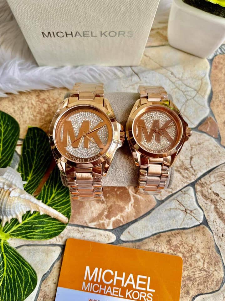 Michael kors logo watch with stone Womens Fashion Watches  Accessories  Watches on Carousell