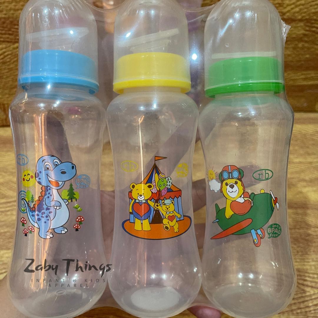 3PCS FEEDING BOTTLE BPA FREE 2oz/4oz/8oz Lazada PH