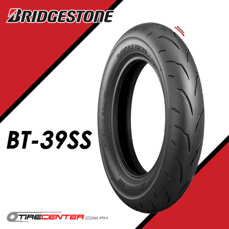 BATTLAX 3.50-10 BT-39SS Tire Mini [3.50-10 51J] BT39SS BRIDGESTONE 