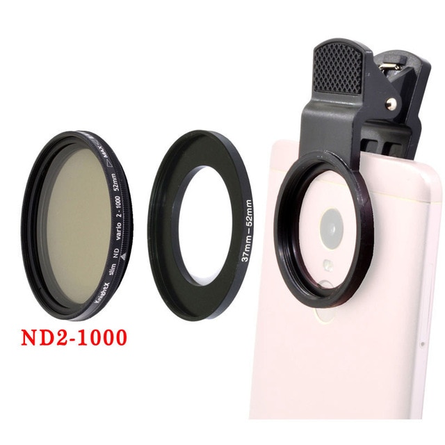 KnightX Universal Neutral Density ND กล้องสมาร์ทโฟน Filter 52MM เลนส์ไมโครสำหรับโทรศัพท์มือถือ Android โทรศัพท์มือถือ