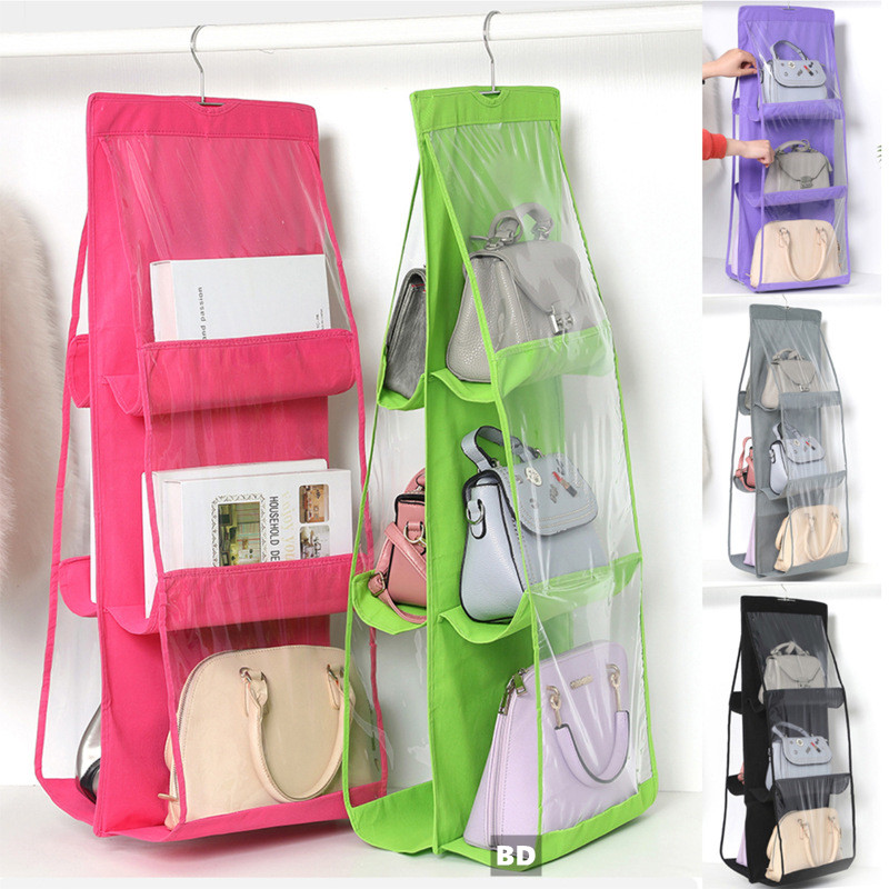 Handbag Purse Organizer, Purse Bag Storage Holder For Wardrobe Closet,  Dust-proof Space Saving Bag Organizers - Temu United Arab Emirates