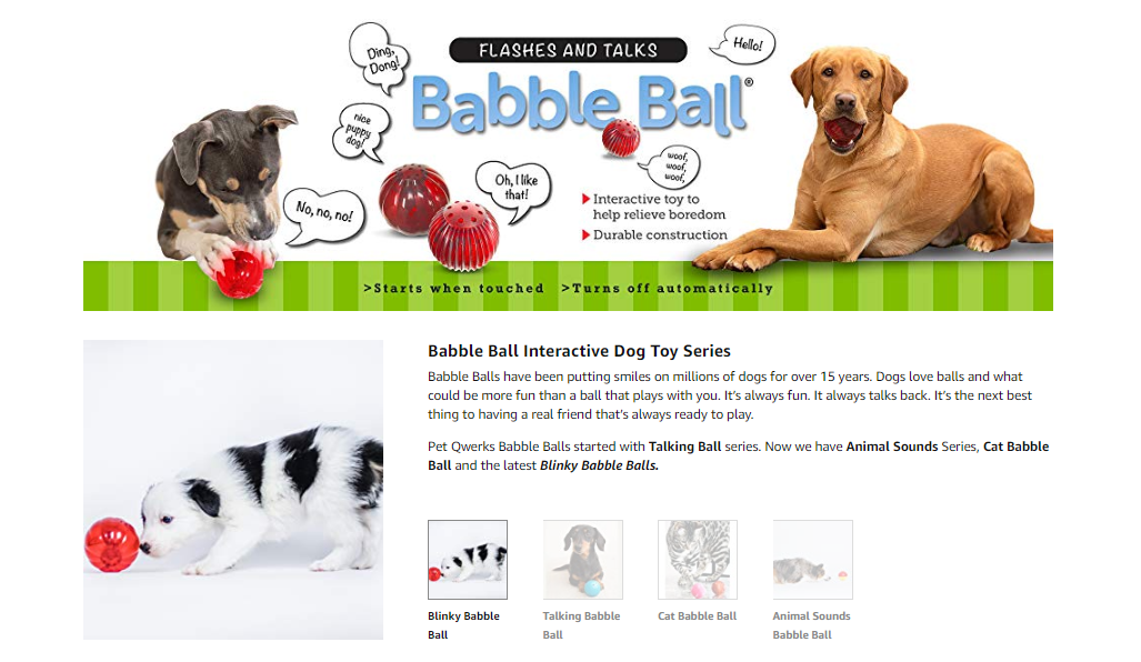 blinky babble ball