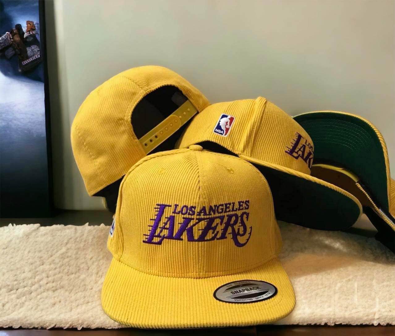 LA Lakers Cords High Qualitys snapback Vintage cap