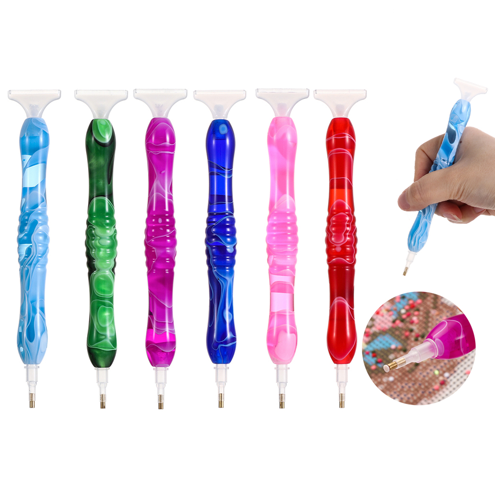 RANGERS ดิจิตอลสินค้างานฝีมือเรซินดีไอวายเย็บปักถักร้อยงานปักครอสติชเรซิ่นภาพวาดเพชรปากกาปากกาเรซิน5D ภาพวาดเพชรปากกาลูกลื่น