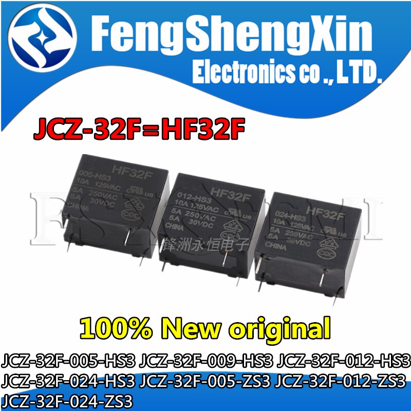 Original Hongfa Relay JZC-32F HF32F 005-ZS3