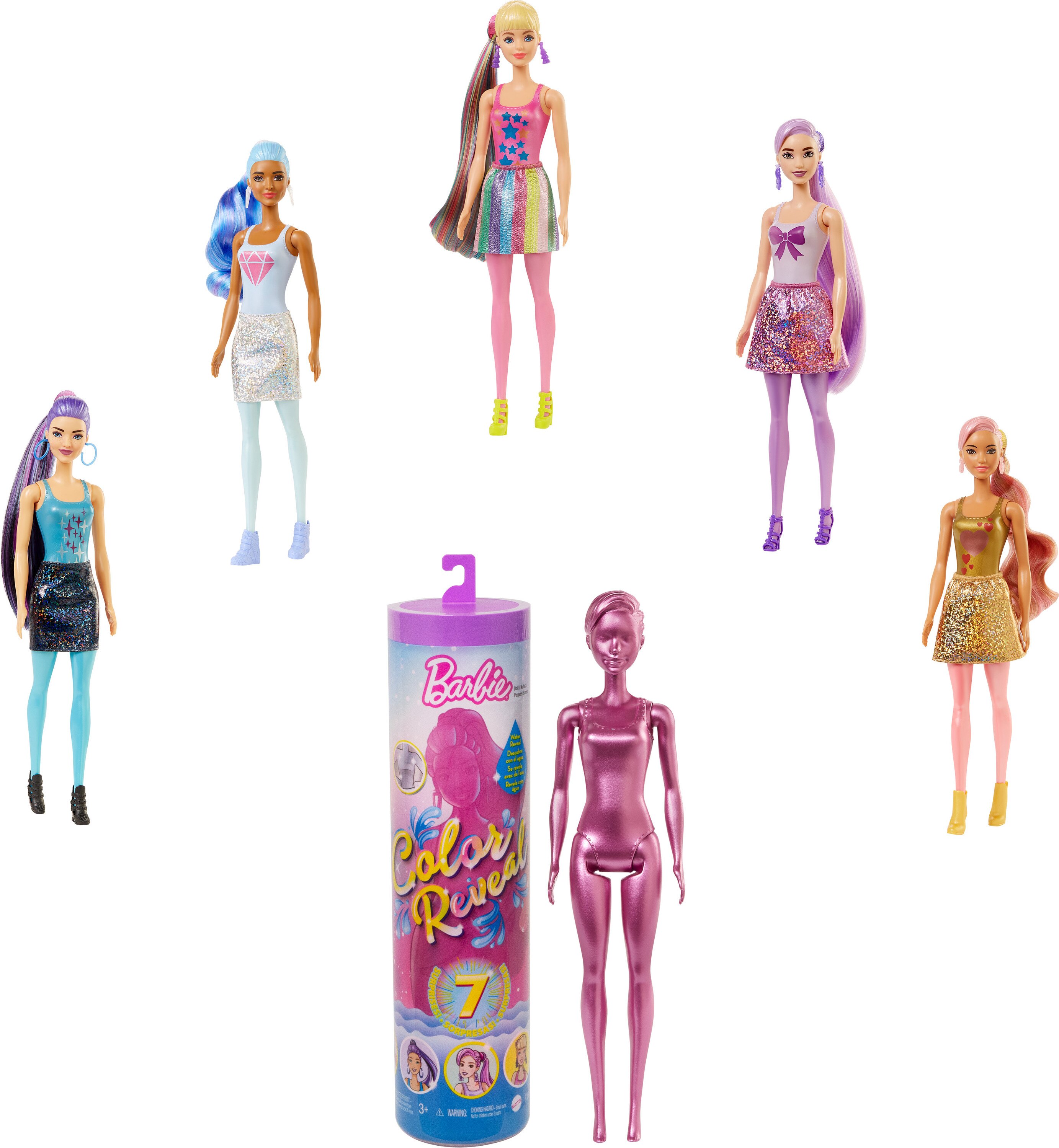 barbie colour river doll