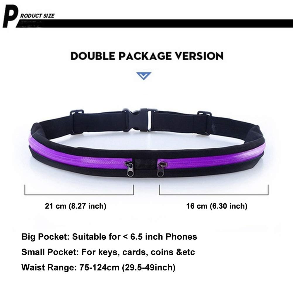 expandable running belt
