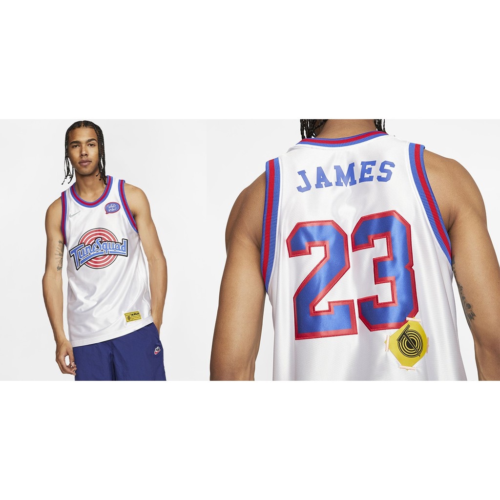 Nike LeBron x Tune Squad DNA Jersey White