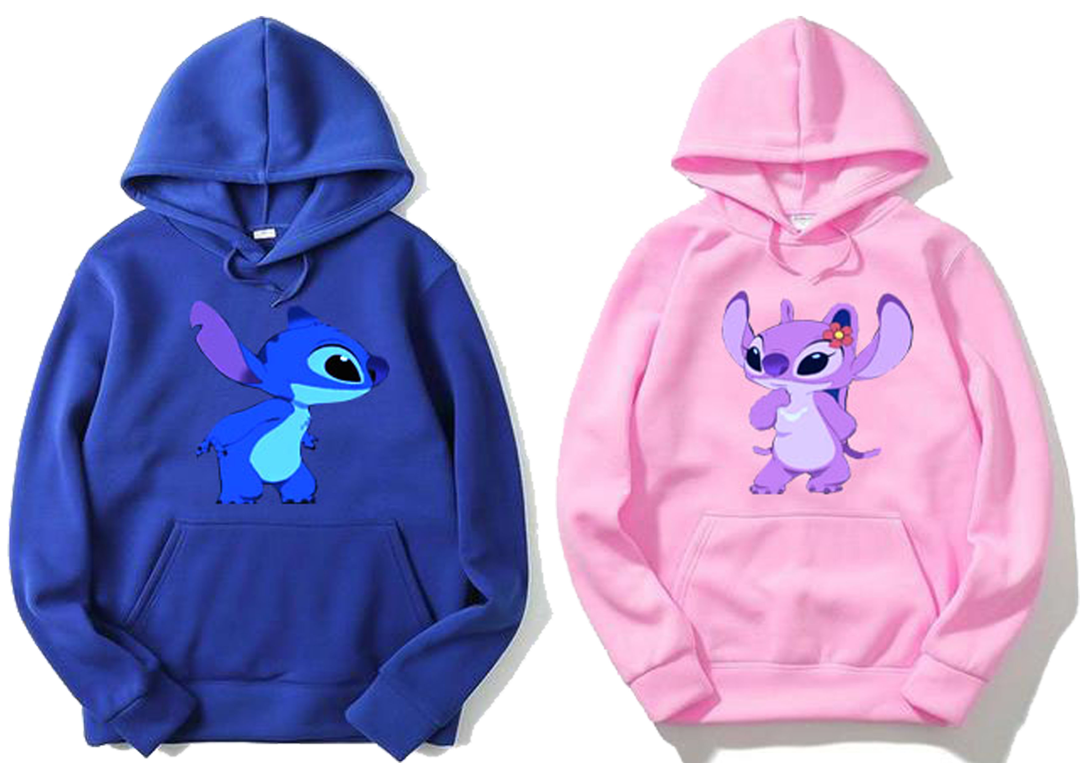 pink couple hoodies