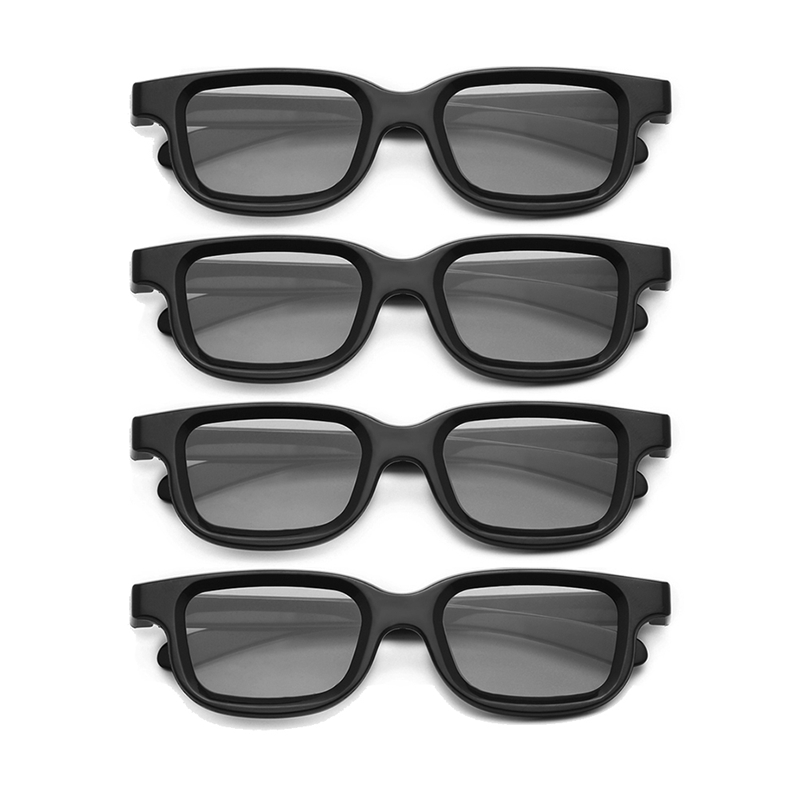 Polarized Passive 3D Glasses for 3D TV Real 3D Cinemas for Sony Panasonic 3D Gaming and TV Frame