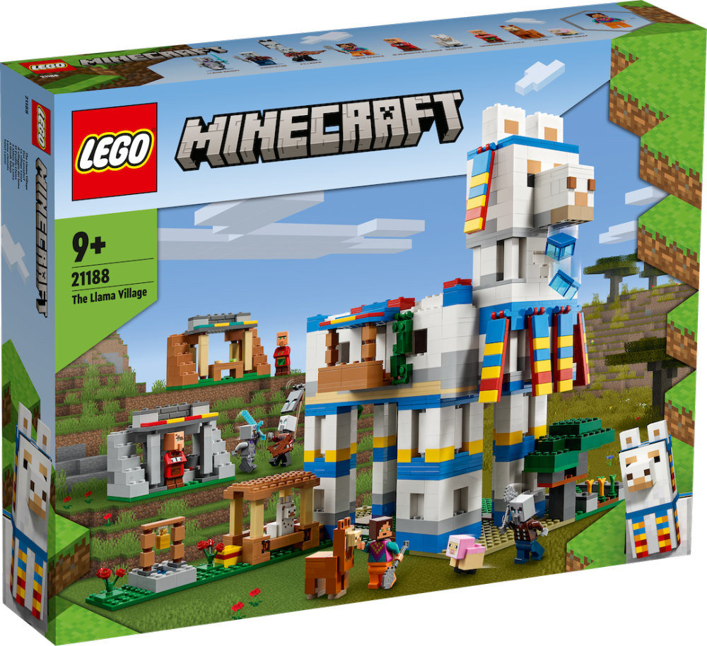 【Official】 LEGO 21188 Minecraft The Llama Village 9+