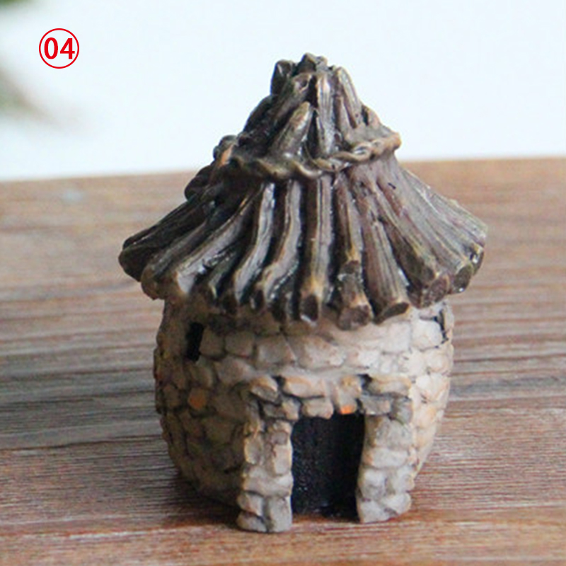 เป่าบ้านจิ๋ว Fairy Garden Miniatures ของจิ๋วสำหรับตกแต่งสวนตกแต่งแลนด์สเคปขนาดจิ๋ว