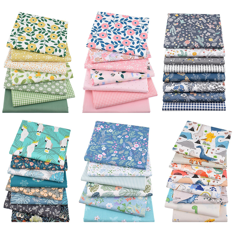Xinyi3 vải đũi may đồ giá rẻ Cotton twill in vải Tự làm thủ công chắp vá bộ 6/7/8 miếng vải bông tinh khiết