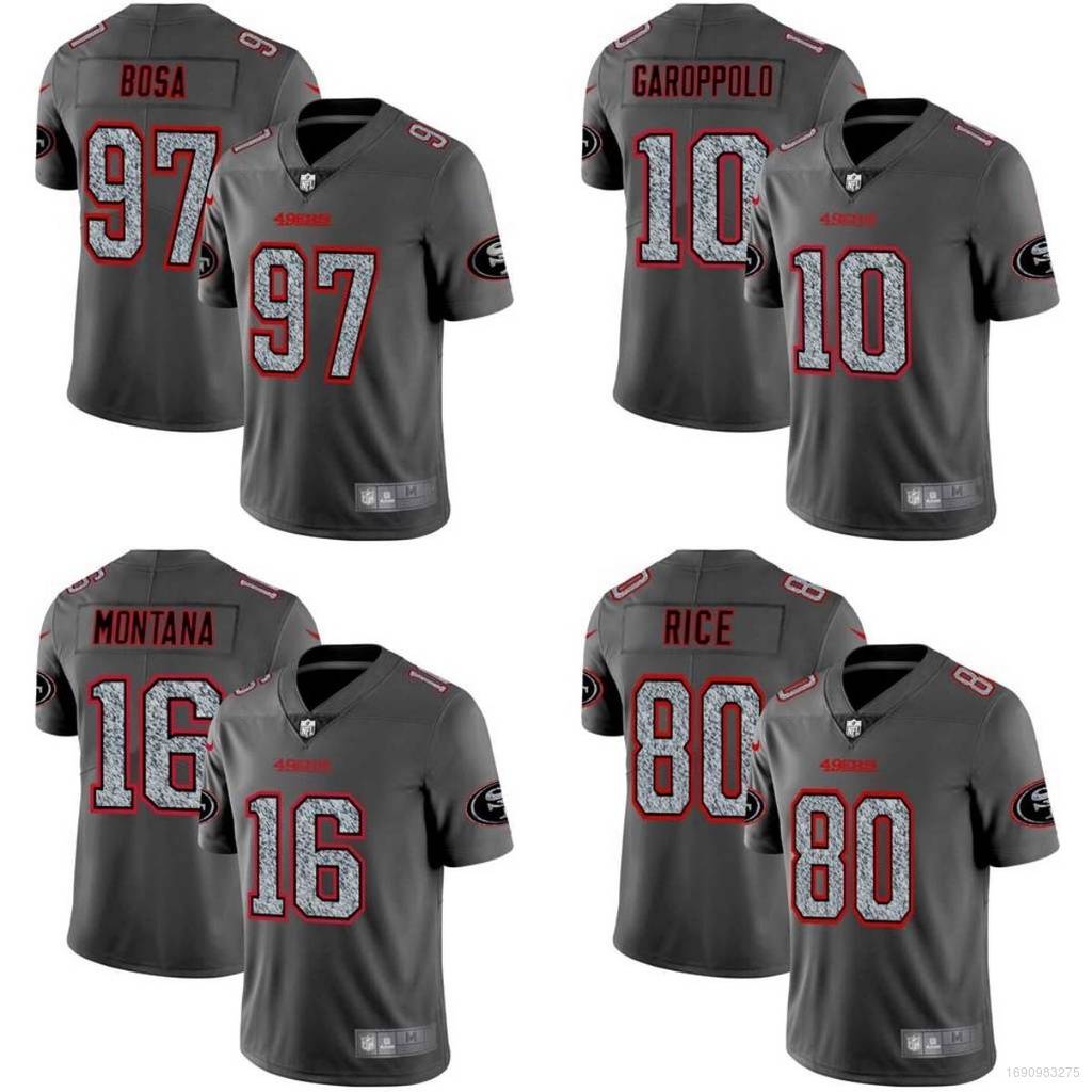 49ers grey jerseys