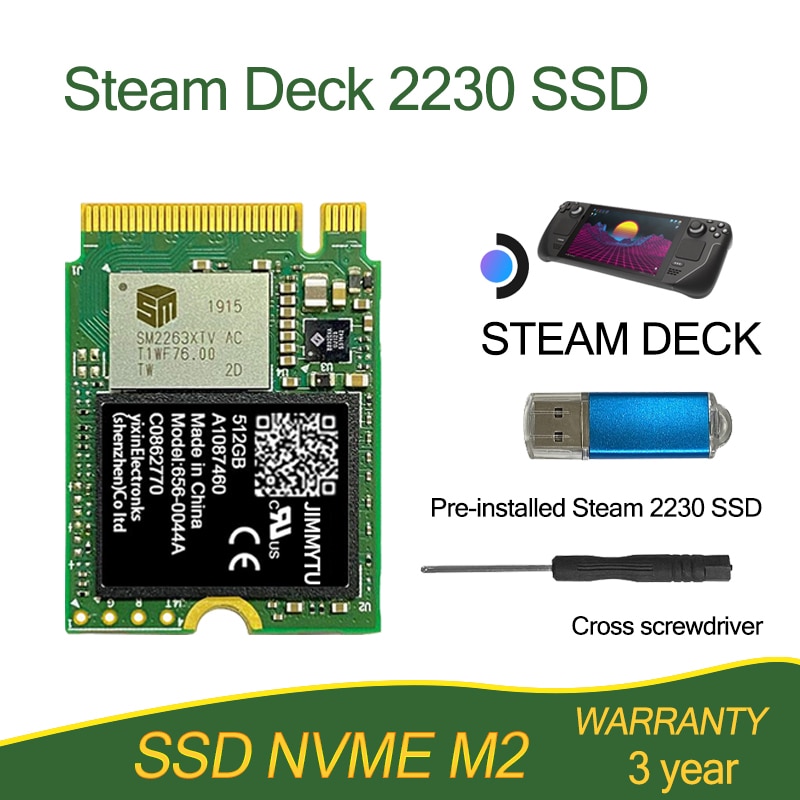 M2 2230 Nvme Ssd 1Tb For Steam Deck - High Performance Pcie Gen