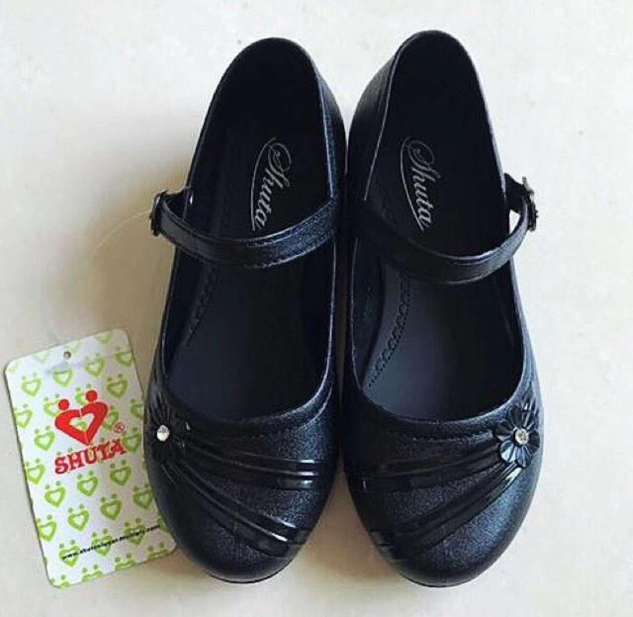 lazada black shoes for school