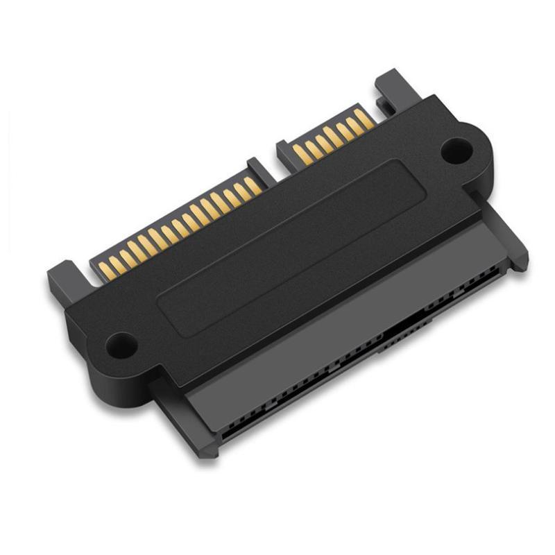 ตัวเชื่อม SATA SFF-8482 เมนบอร์ดอะแดปเตอร์ SATA SAS ไดรฟ์ใส่แผ่นดิสก์ SATA 22 SAS เป็น PIN PIN Hard SATA สายอะแดปเตอร์ตัวเชื่อมต่อ เป็น 22 U0C0