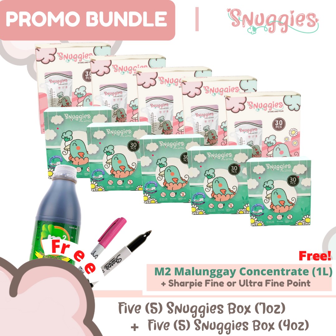 Promo Buy 5 Each Of Snuggies 4oz And 7oz 1ltr M2 Malunggay Concertrate Free Sharpie Fine Or Uf Lazada Ph