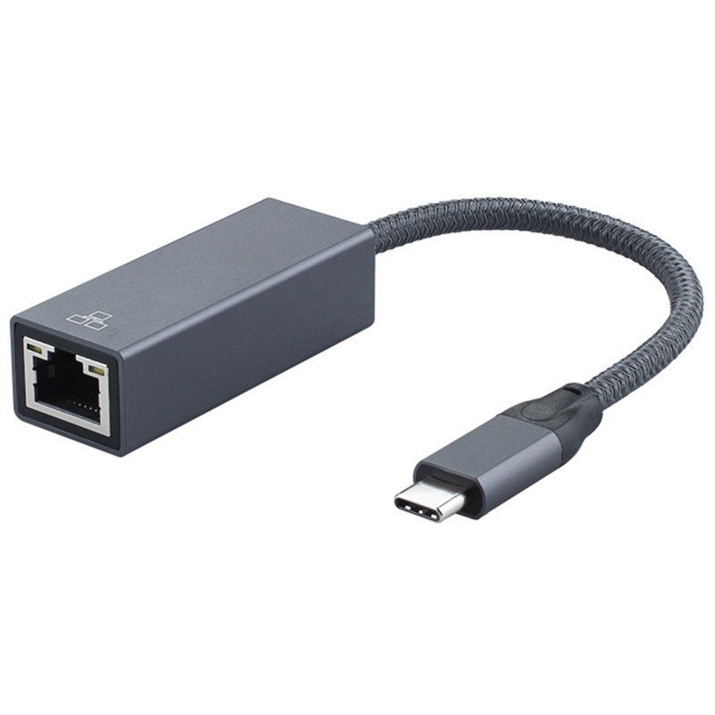 2500Mbps Type-C Ethernet Adapter Type-C to RJ45 Network Port USB CM