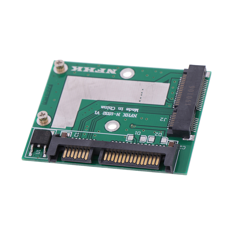 Greenwind Potey MSATA SSD Sang 2.5 Bộ Chuyển Đổi Thẻ Chuyển Đổi SATA 6.0gps Bảng Mô-đun Ssd Pcie Mini