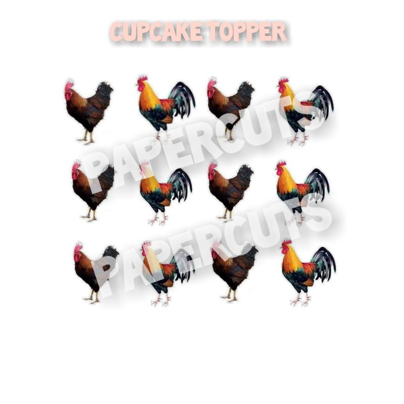 Rooster Cake - 1101 – Cakes and Memories Bakeshop