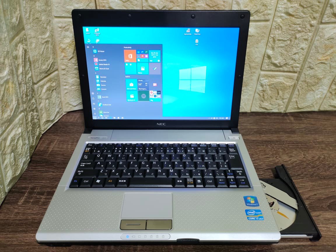 Original Japan Quality NEC VB-T Windows 10 Enterprise Intel Core i3 6th  Generation 4gb Ram 500GB HDD 12.5 Inches,USB Ports,HDMI, Bluetooth,Built In  Wifi,Airplane Mode,Lan Port,Built In