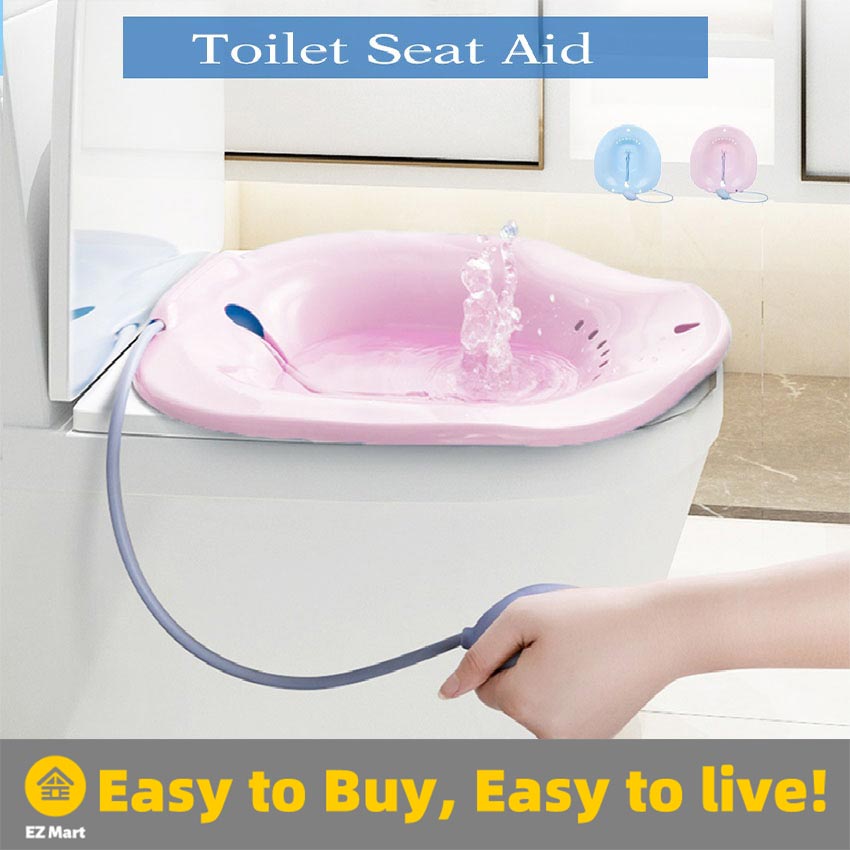 Household Multi-Purpose Portable Bidet Toilet Plastic Tub Men and Women Clean Body Bidet Free Sitting Basin 