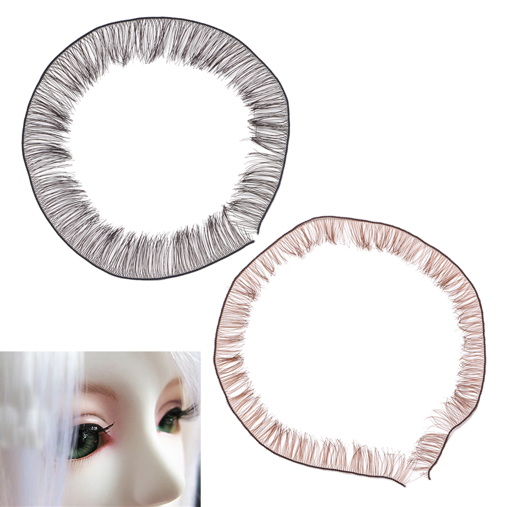GONGRUOQIUSHAN 5PCS Gifts Simulation Decoration Toy Decor Doll False Eyelashes Dolly Accessories Fake Lashes Eye Lash