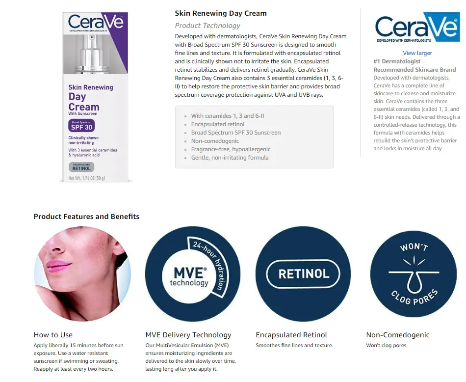 cerave anti aging face cream
