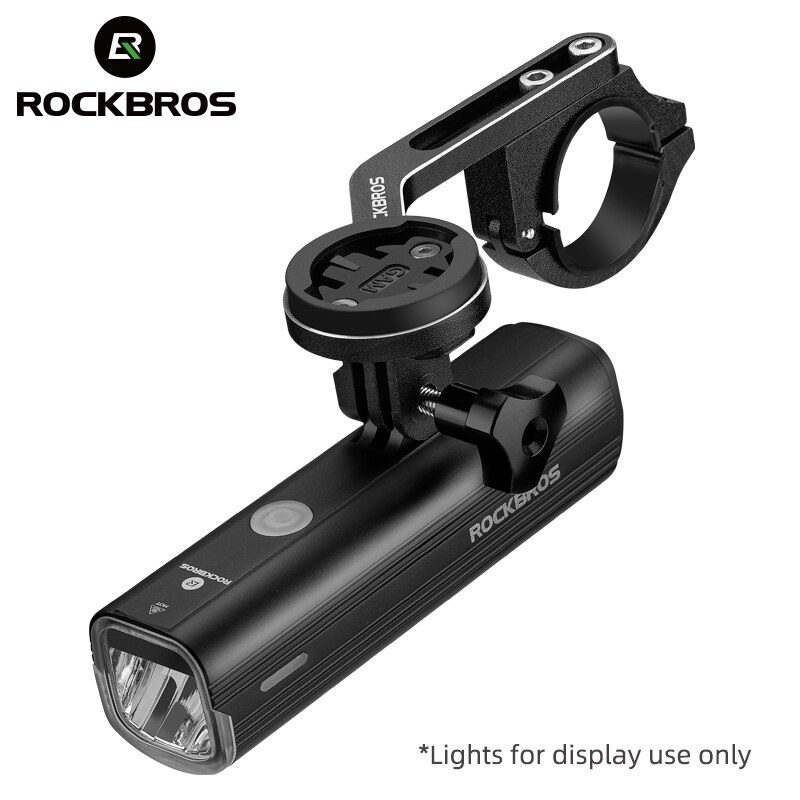 Rockbros giá gắn đèn xe đạp đa năng giá đỡ nhôm gopro d3-1000 d1-800 giá đỡ máy tính igs / garmin / bryton / cateye