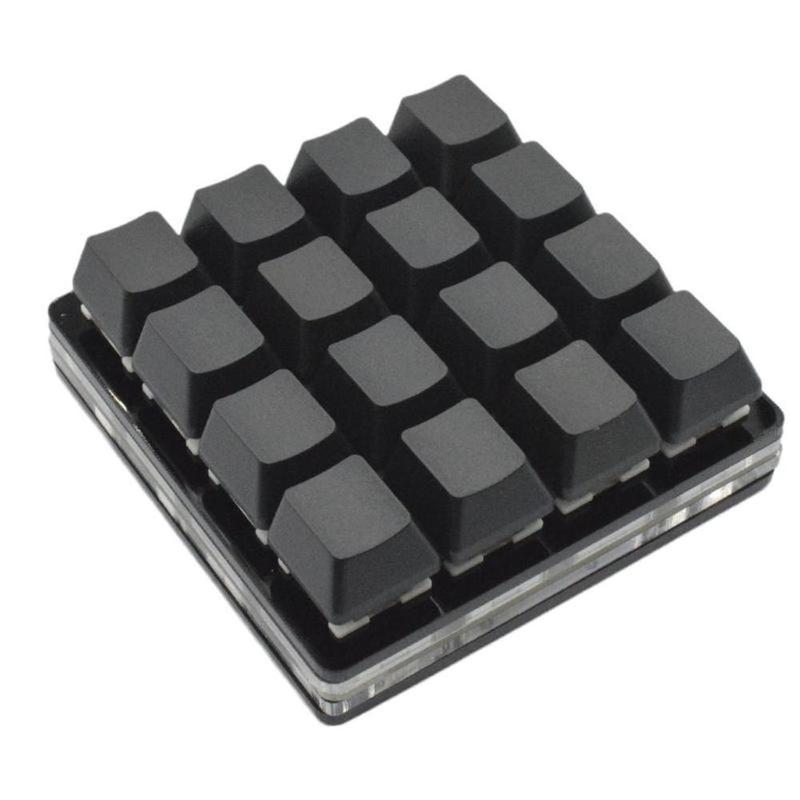 Bàn phím chơi game tùy chỉnh bàn phím mini 16 phím usb chạy cơ cắm bàn tắc công lập và trình mx bàn phím tắt phím phím t1s7