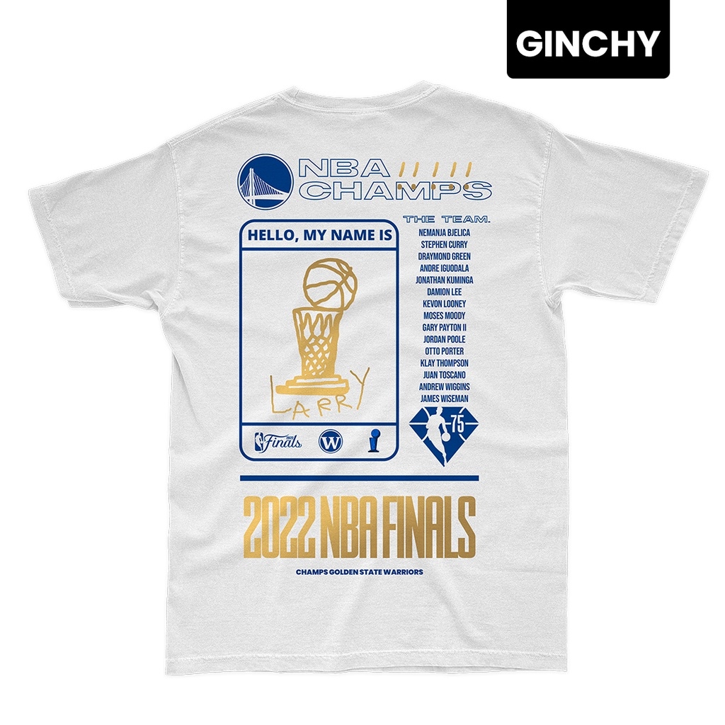 2022 NBA Finals Champions Golden State Warriors Champions Unisex T-Shirt -  REVER LAVIE