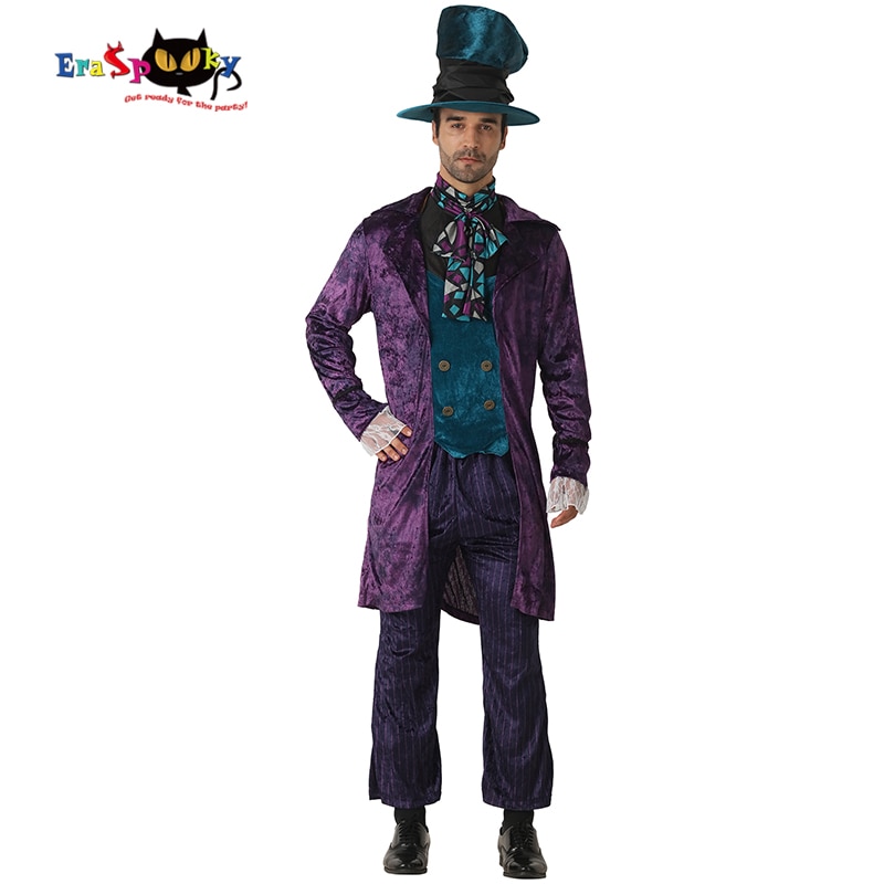 Trang phục quý ông dành cho nam giới Alice in Wonderland Người lớn Cosplay Trang phục