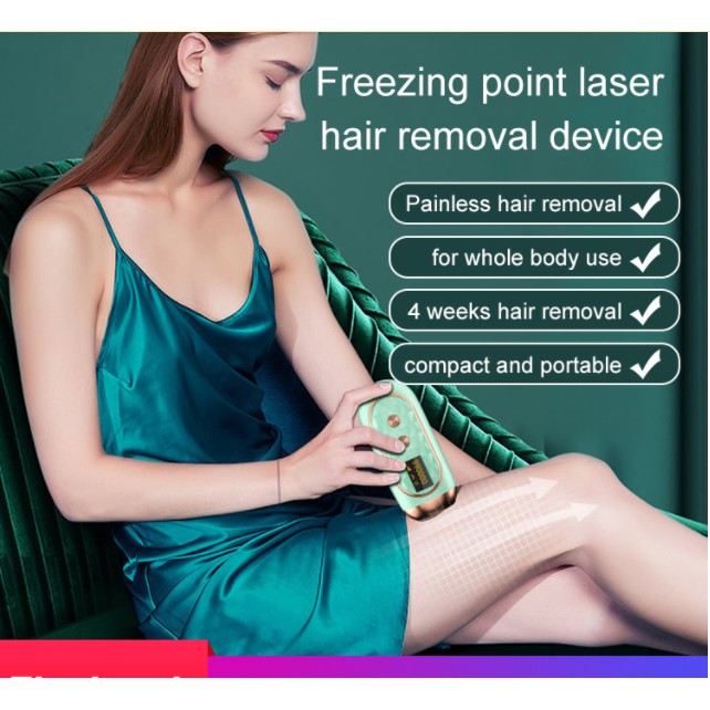 Gambar vivi lifestyle Laser Hair Removal Freezing Point Home Instrument Painless Photon Hairs Removaled Device