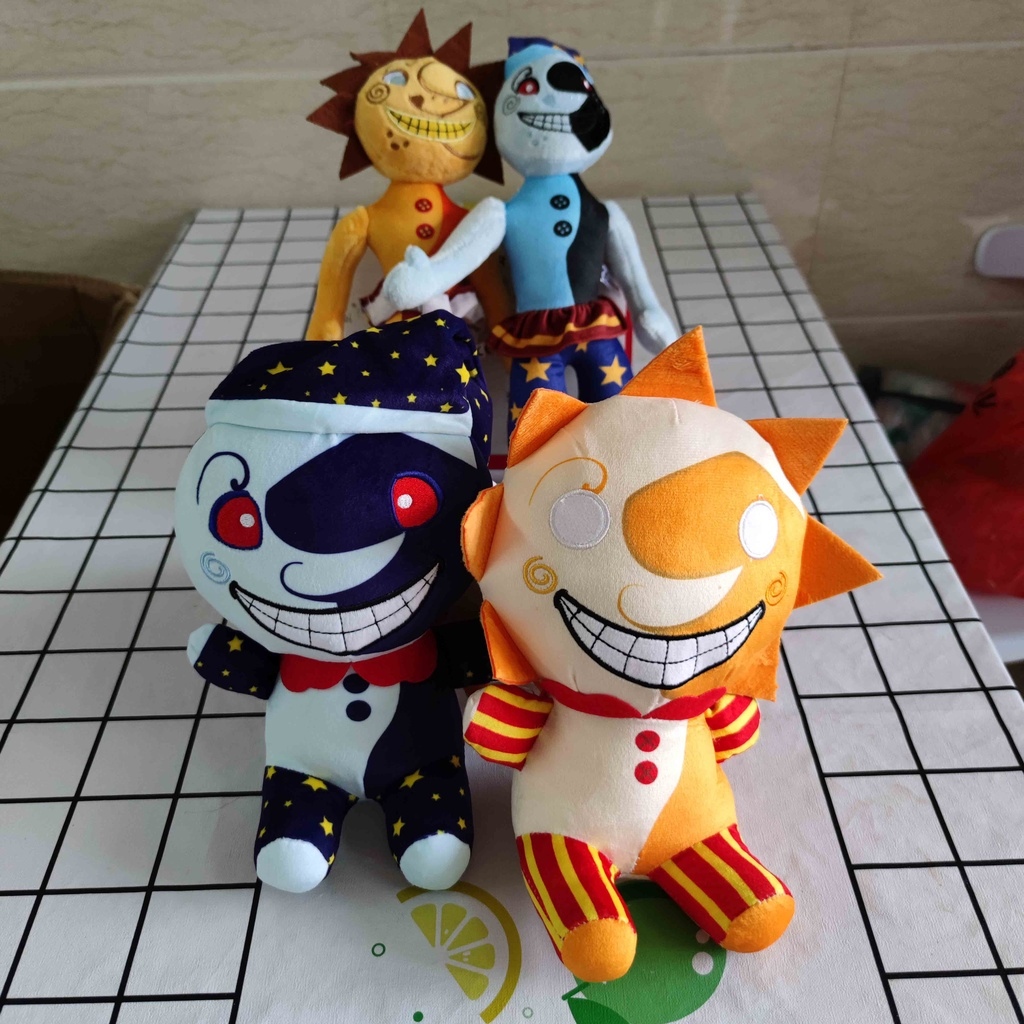 New Sundrop Moondrop FNAF Plush Toys Daycare Attendant Five Nights