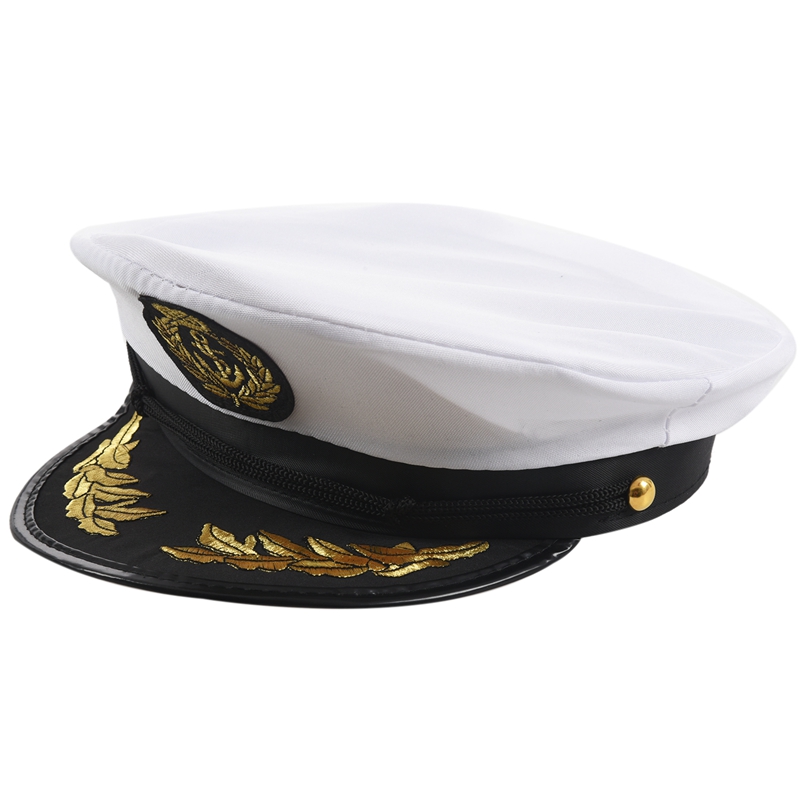 navy blue captain hat