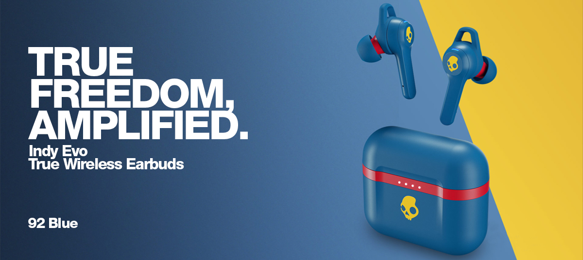 skullcandy true freedom amplified indy evo