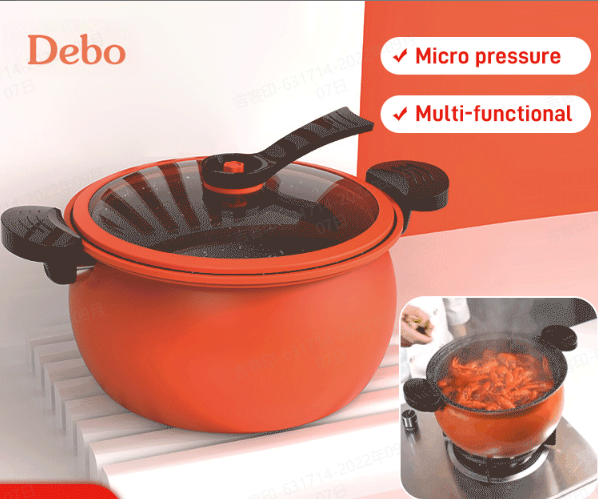 Gambar GiiMall?Genuine Guarantee? New Chubby Micro Pressure Cooker Strong Compatibility, Suitable for All Stoves